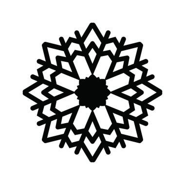 sanatsal modern kar tanesi desen arka plan