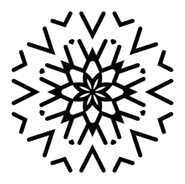 sanatsal modern kar tanesi desen arka plan