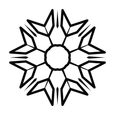 sanatsal modern kar tanesi desen arka plan