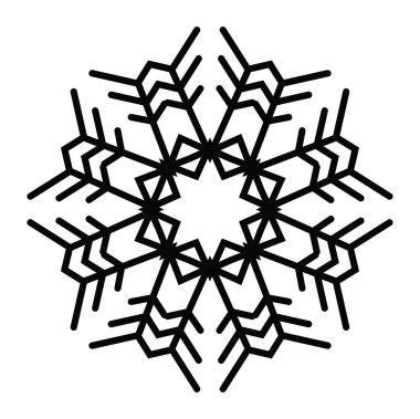 sanatsal modern kar tanesi desen arka plan