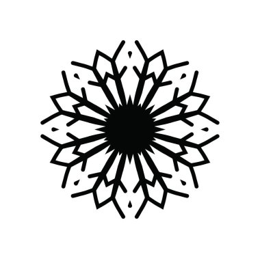 sanatsal modern kar tanesi desen arka plan