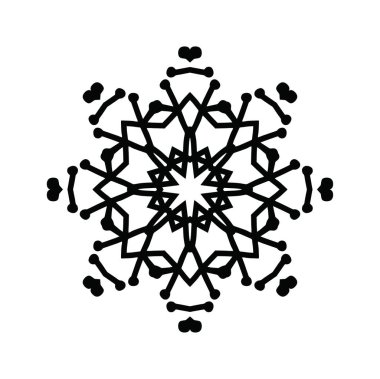 sanatsal modern kar tanesi desen arka plan