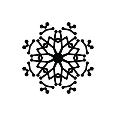 sanatsal modern kar tanesi desen arka plan