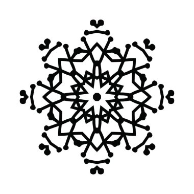 sanatsal modern kar tanesi desen arka plan