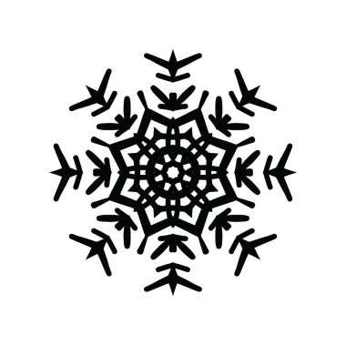 sanatsal modern kar tanesi desen arka plan