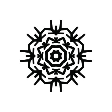 sanatsal modern kar tanesi desen arka plan