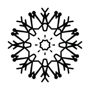 sanatsal modern kar tanesi desen arka plan