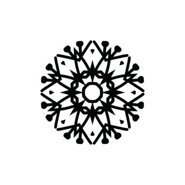 sanatsal modern kar tanesi desen arka plan