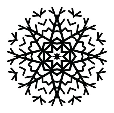 sanatsal modern kar tanesi desen arka plan