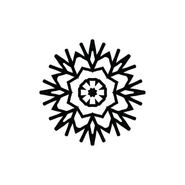 sanatsal modern kar tanesi desen arka plan