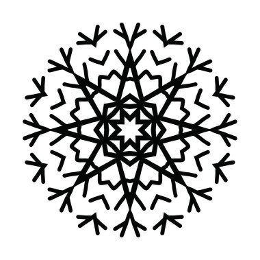 sanatsal modern kar tanesi desen arka plan