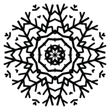 sanatsal modern kar tanesi desen arka plan