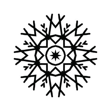 sanatsal modern kar tanesi desen arka plan