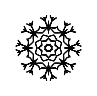 sanatsal modern kar tanesi desen arka plan