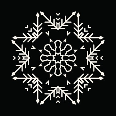 sanatsal modern kar tanesi desen arka plan