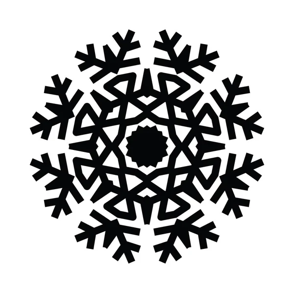 Художній Сучасний Сніжинковий Візерунок Фону — стокове фото
