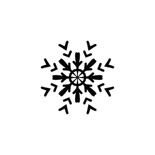 Artistieke Moderne Snowflake Patroon Achtergrond — Stockfoto