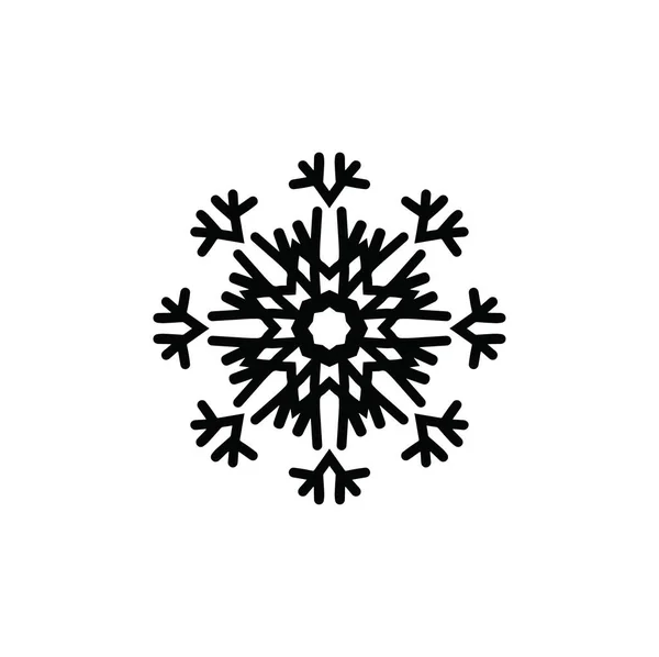 Artistic Modern Snowflake Pattern Background — Stock Photo, Image