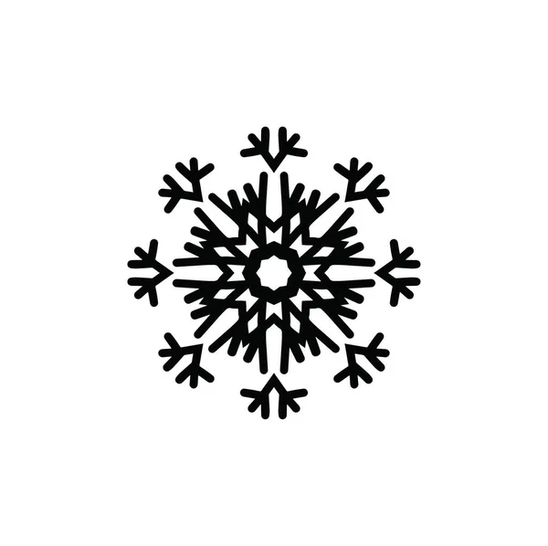 Artistieke Moderne Snowflake Patroon Achtergrond — Stockfoto