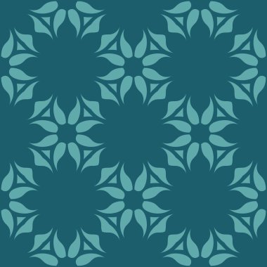 render mavi kaleydoskop soyut süsler arka plan