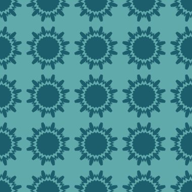 render mavi kaleydoskop soyut süsler arka plan