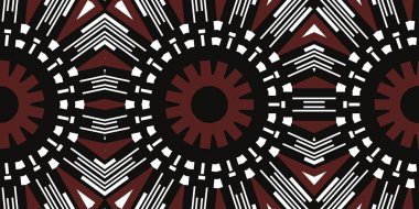 kahverengi geometrik şekiller arka plan render 