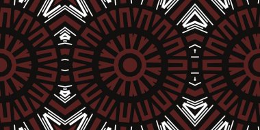 koyu kahverengi kareler şekiller, sorunsuz soyut geometrik şekiller arka plan