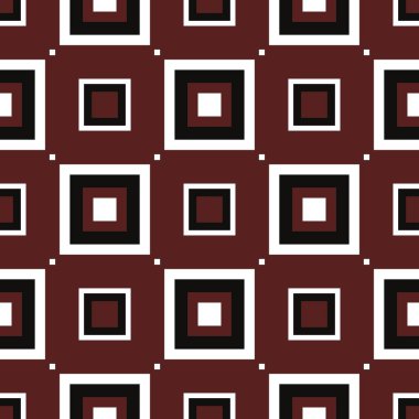 kahverengi geometrik kareler arka plan 