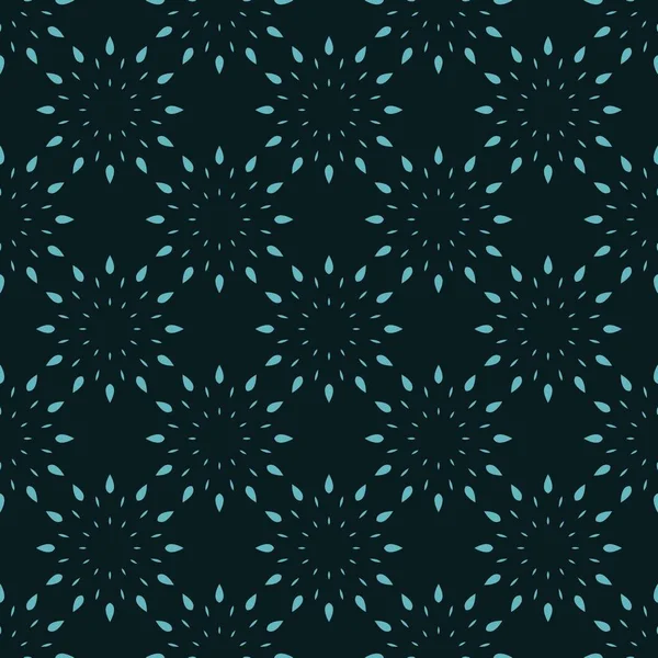 Azul Negro Representación Caleidoscopio Abstracto Ornamentos Fondo — Foto de Stock