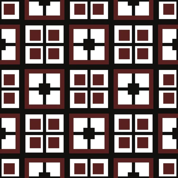 Marrone Quadrati Geometrici Sfondo — Foto Stock
