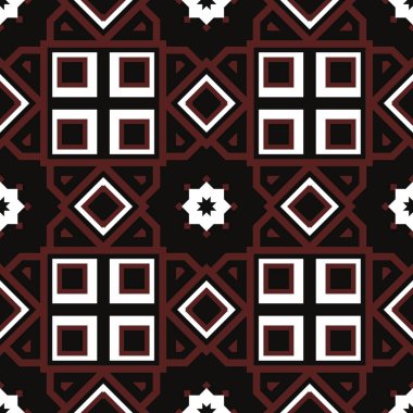 geometrik şekilli soyut süsler arka plan 