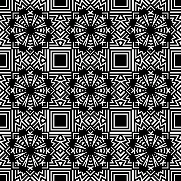 Monochrome Modern Abstract Pattern Background — Stock Photo, Image