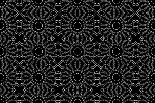 Monochrome Modern Abstract Pattern Background — Stock Photo, Image