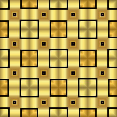 Soyut modern geometrik altın desenli arka plan