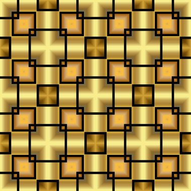 Soyut modern geometrik altın desenli arka plan