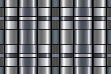 Soyut modern gümüş geometrik desenli arka plan