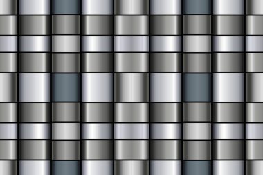 Soyut modern gümüş geometrik desenli arka plan