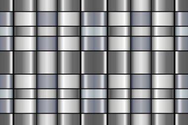 Soyut modern gümüş geometrik desenli arka plan