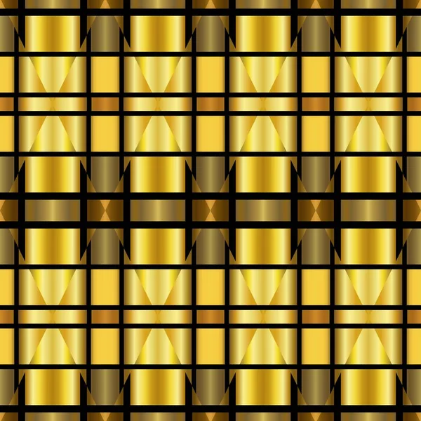 抽象的な近代的な幾何学的な黄金の模様の背景 — ストック写真