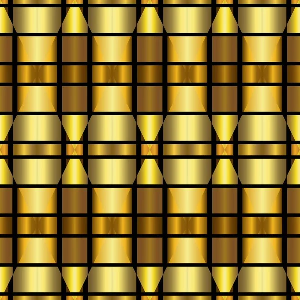 Abstrakte Moderne Geometrische Goldene Gemusterten Hintergrund — Stockfoto