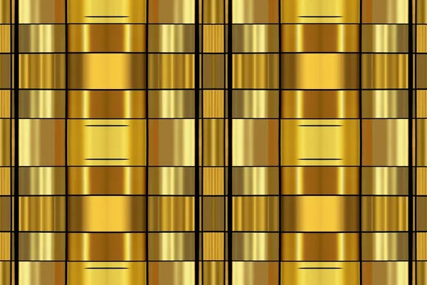 Abstrakte Moderne Geometrische Goldene Gemusterten Hintergrund — Stockfoto