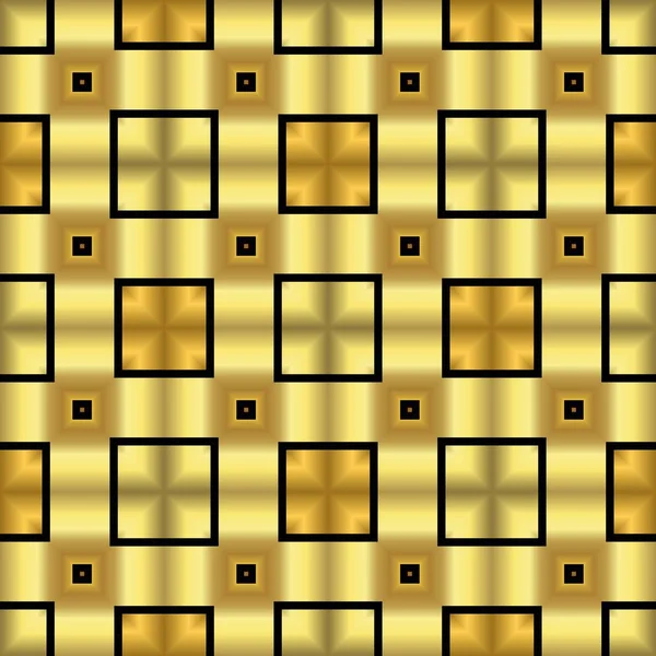 Abstracte Moderne Geometrische Gouden Patroon Achtergrond — Stockfoto