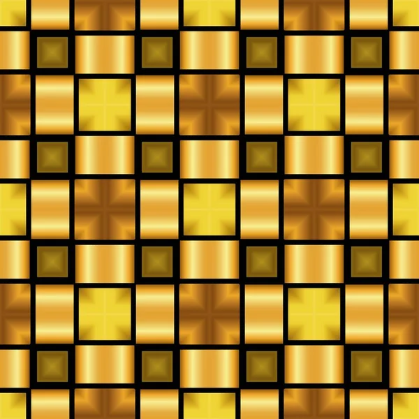 Absztrakt Modern Geometrikus Arany Mintás Háttér — Stock Fotó