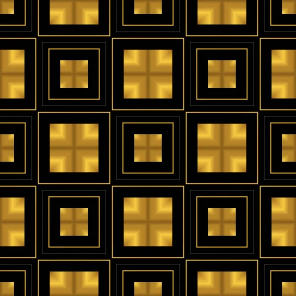 Анотація Сучасного Геометричного Золотого Візерункового Фону — стокове фото