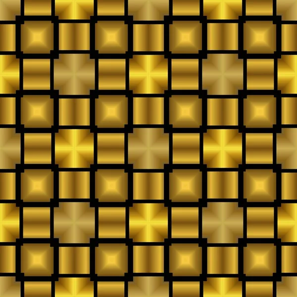 Abstract Modern Geometrical Golden Patterned Background — Stock Photo, Image