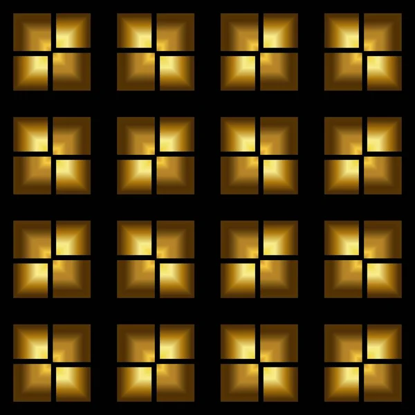 Abstrato Moderno Geométrico Dourado Fundo Modelado — Fotografia de Stock