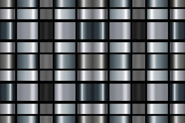 Abstracte Moderne Zilveren Geometrische Patroon Achtergrond — Stockfoto
