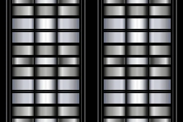 Abstrakt Modern Silver Geometriskt Mönstrad Bakgrund — Stockfoto