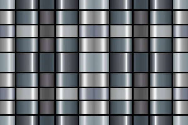 Absztrakt Modern Ezüst Geometrikus Mintás Háttér — Stock Fotó