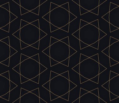 Siyah ve sarı modern soyut desen arka plan